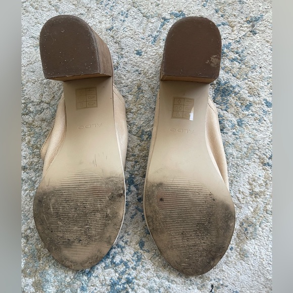 Aldo Size 10 Beige Heel - Picture 6 of 6